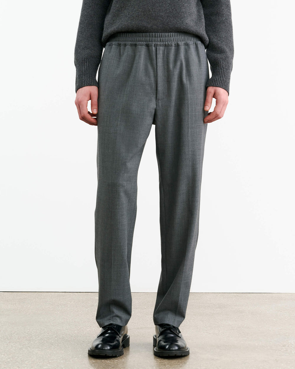 LAWRENCE PANT IN HEATHER GREY
