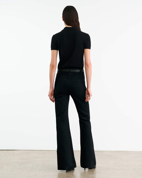 MAGDALENA CASHMERE SWEATER IN BLACK