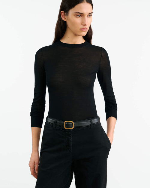 DIXON SWEATER IN BLACK