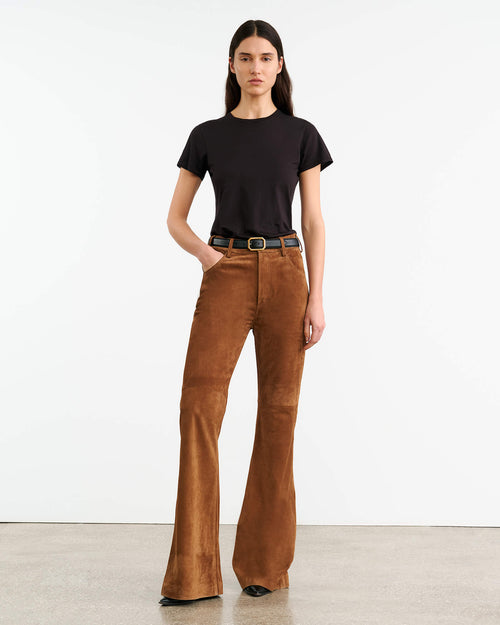 ROE SUEDE PANT IN MARTORA