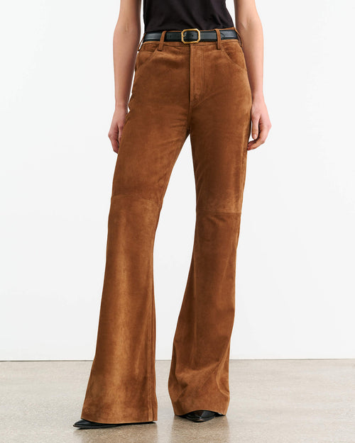 ROE SUEDE PANT IN MARTORA
