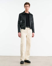 MILLER COTTON PANT IN STONE