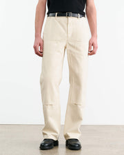 MILLER COTTON PANT IN STONE