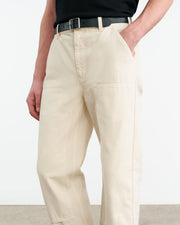 MILLER COTTON PANT IN STONE