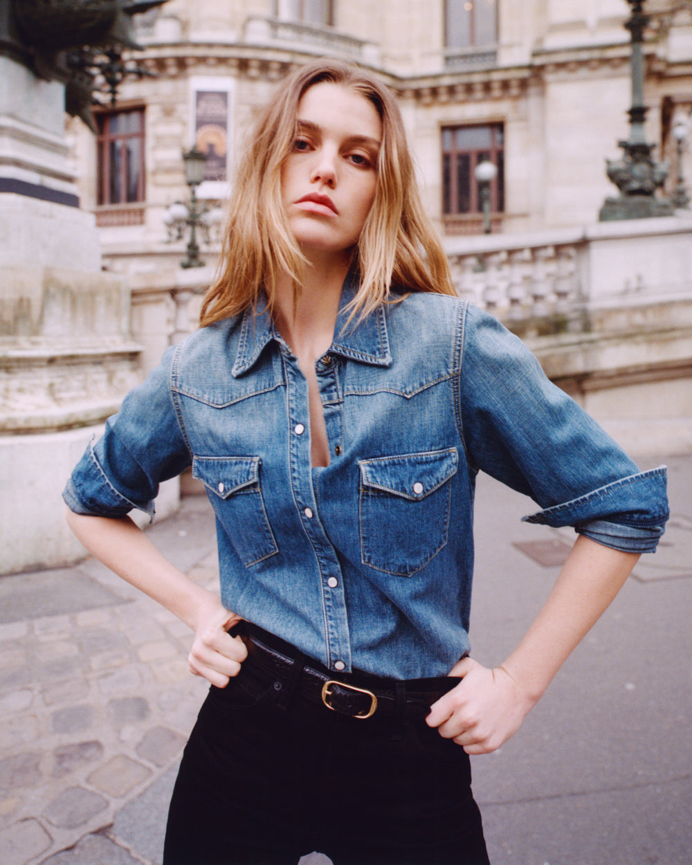 TRAVIS SHIRT IN CLASSIC WASH