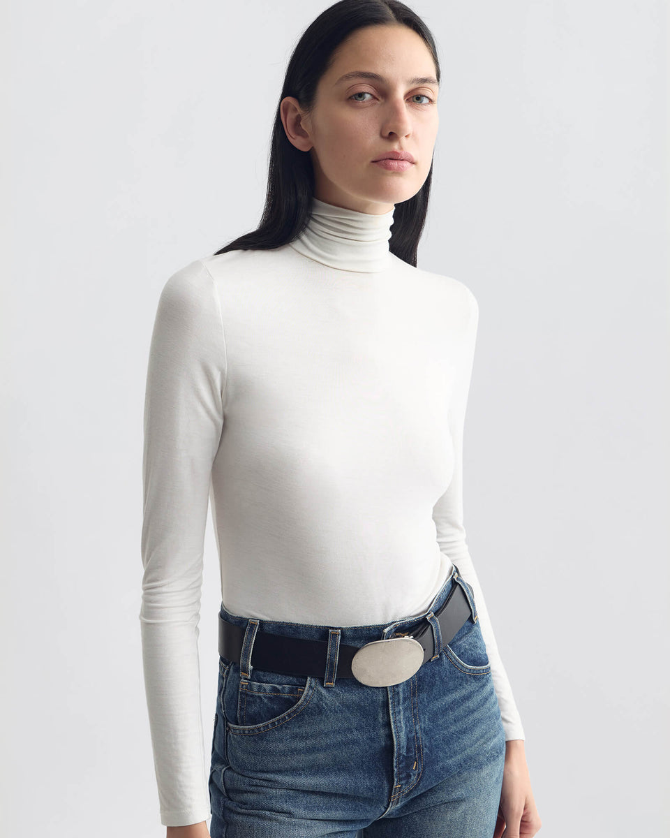 KERIA TOP IN ECRU