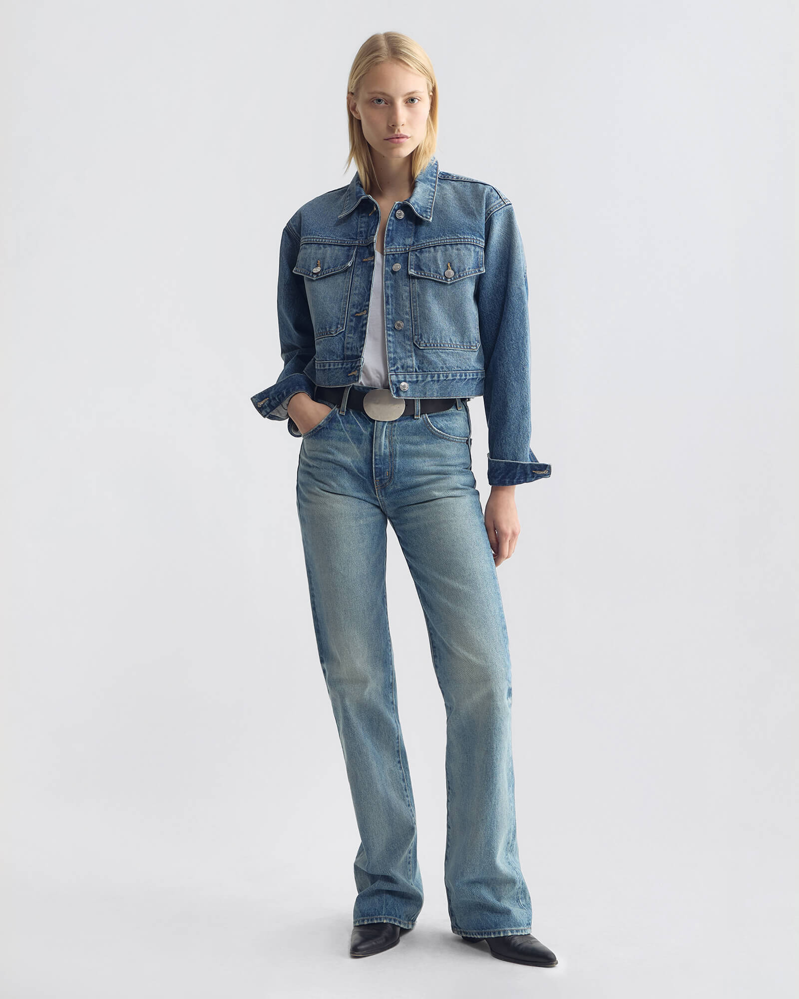 CLEMENT DENIM JACKET | Nili Lotan