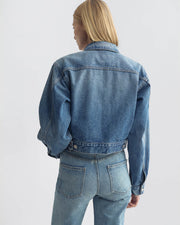 CLEMENT DENIM JACKET IN ROSEBOWL WASH