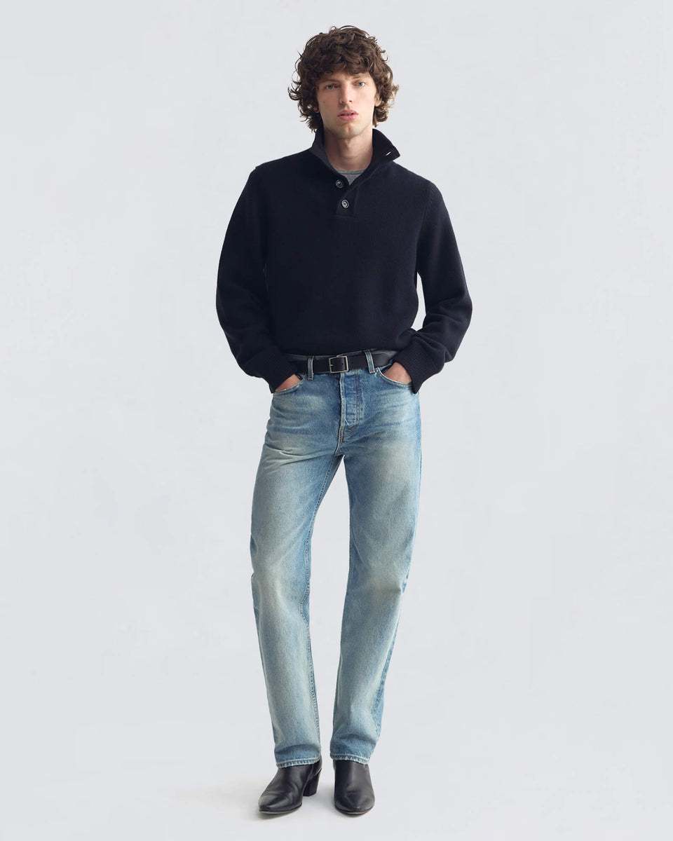 NATAN SWEATER IN DARK NAVY