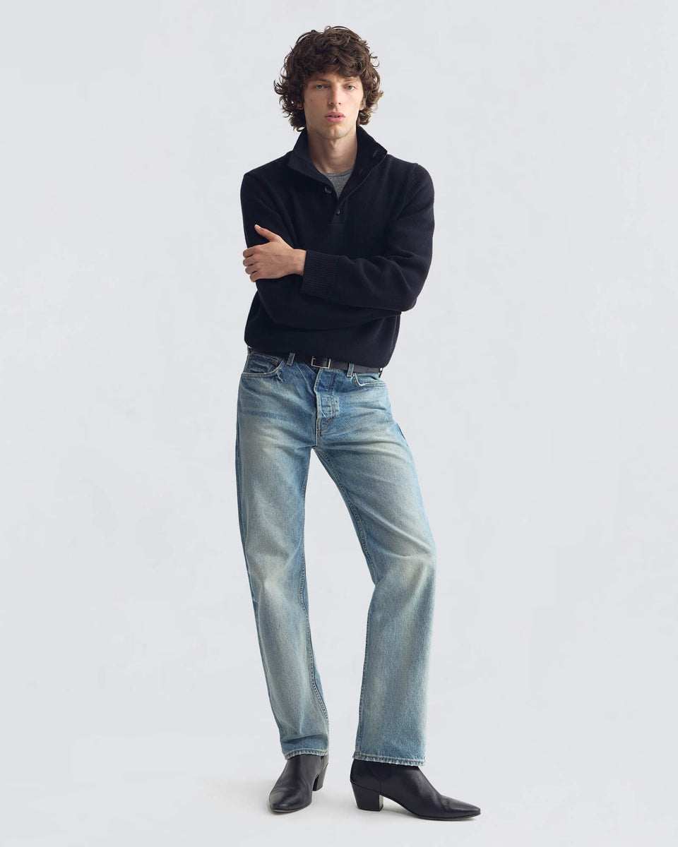 NATAN SWEATER IN DARK NAVY