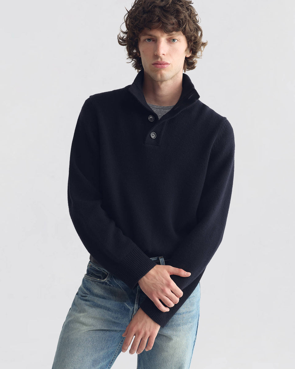 NATAN SWEATER IN DARK NAVY