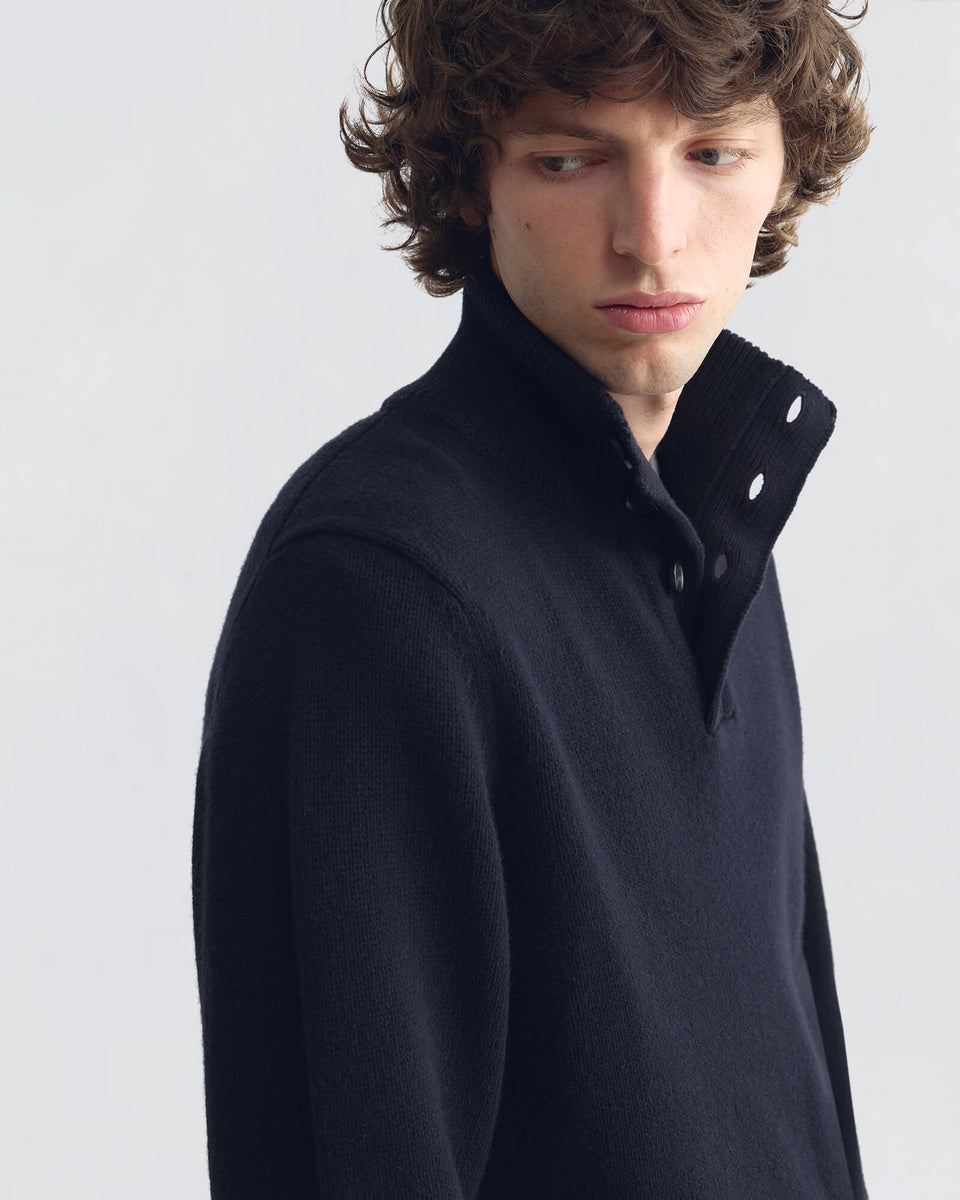 NATAN SWEATER IN DARK NAVY