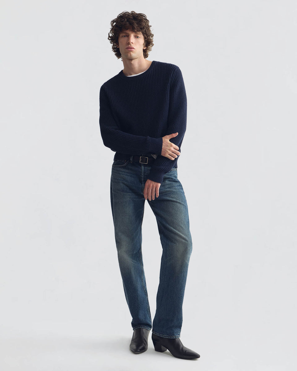 TARIK SWEATER IN DARK NAVY