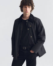 KYLIAN COTTON JACKET IN BLACK