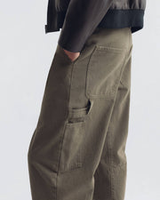 EMIR COTTON PANT IN TRUFFLE TAUPE