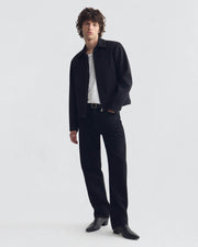 FITZROY WOOL JACKET IN BLACK