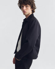 FITZROY WOOL JACKET IN BLACK