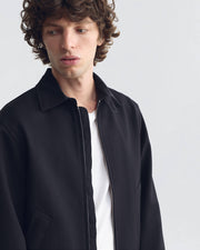 FITZROY WOOL JACKET IN BLACK