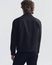 FITZROY WOOL JACKET IN BLACK