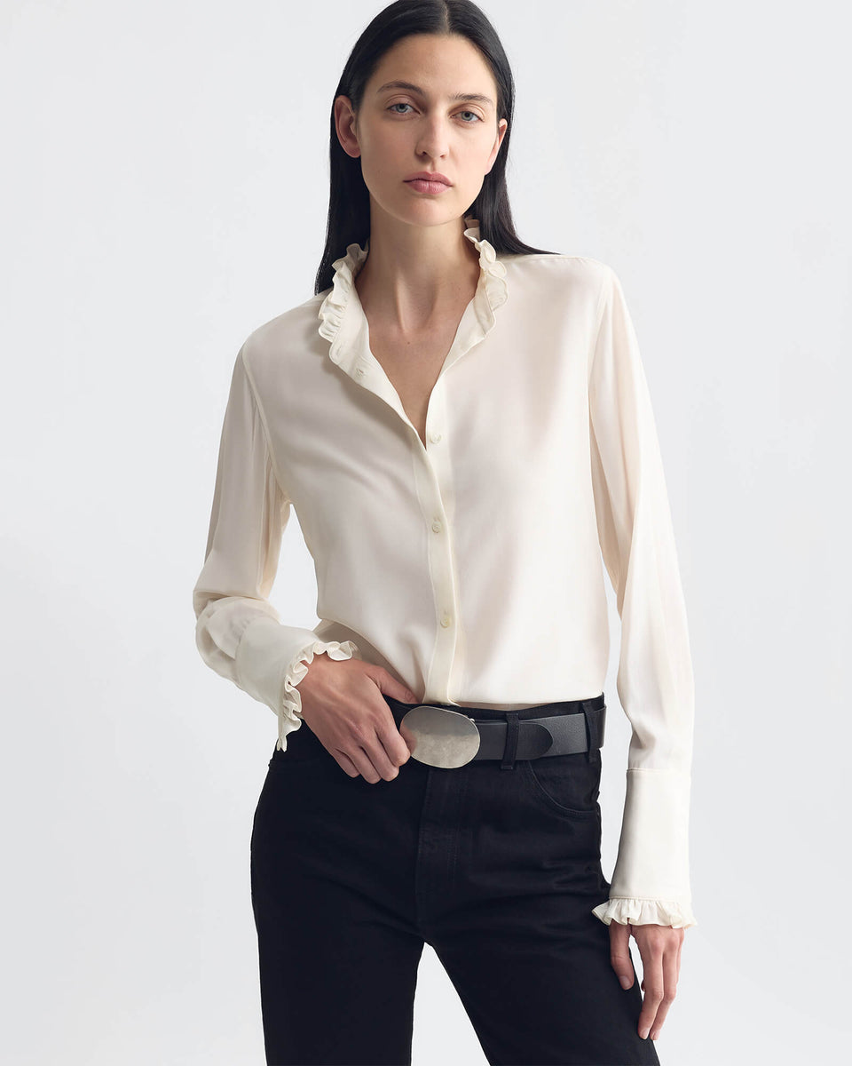 ELIO SHIRT IN IVORY