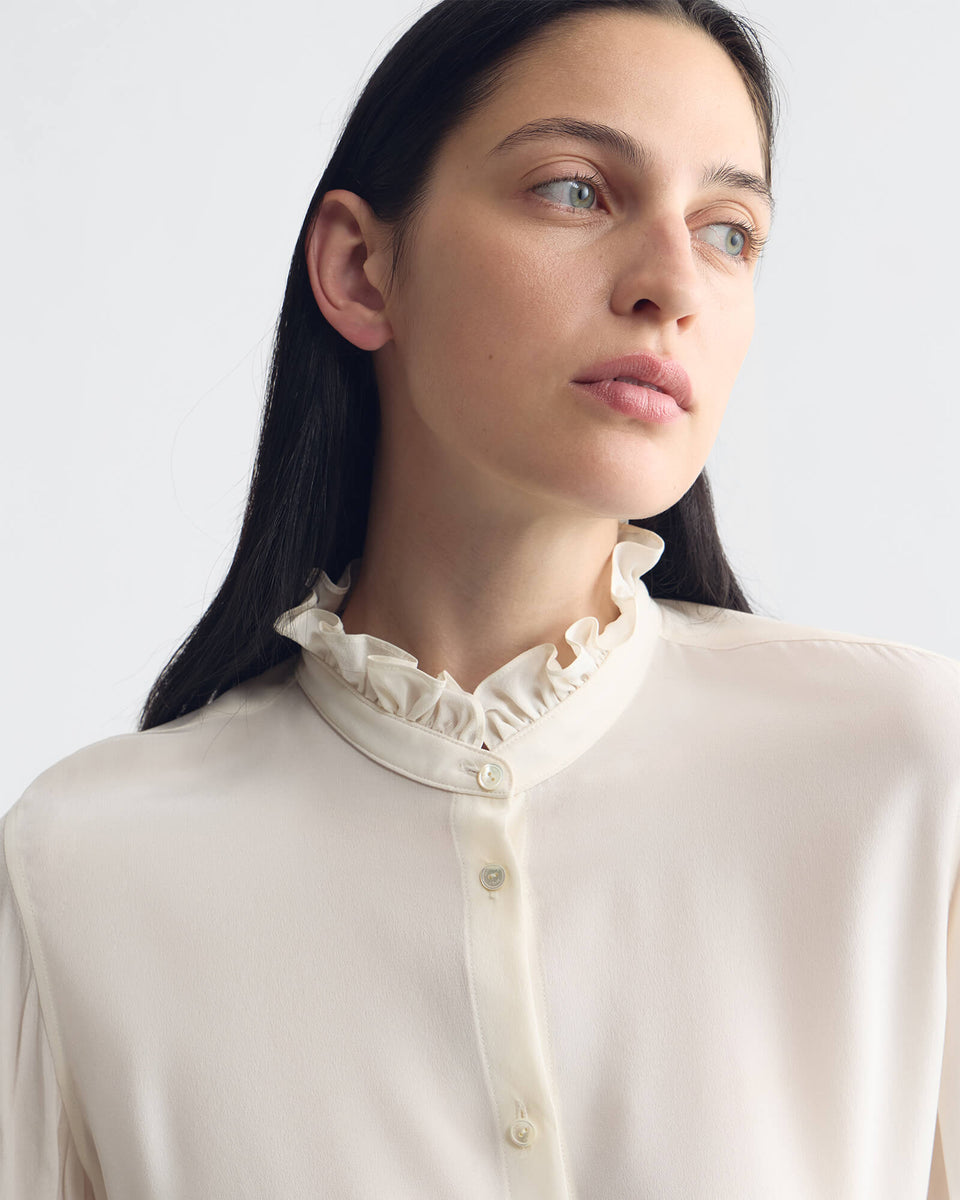 ELIO SHIRT IN IVORY