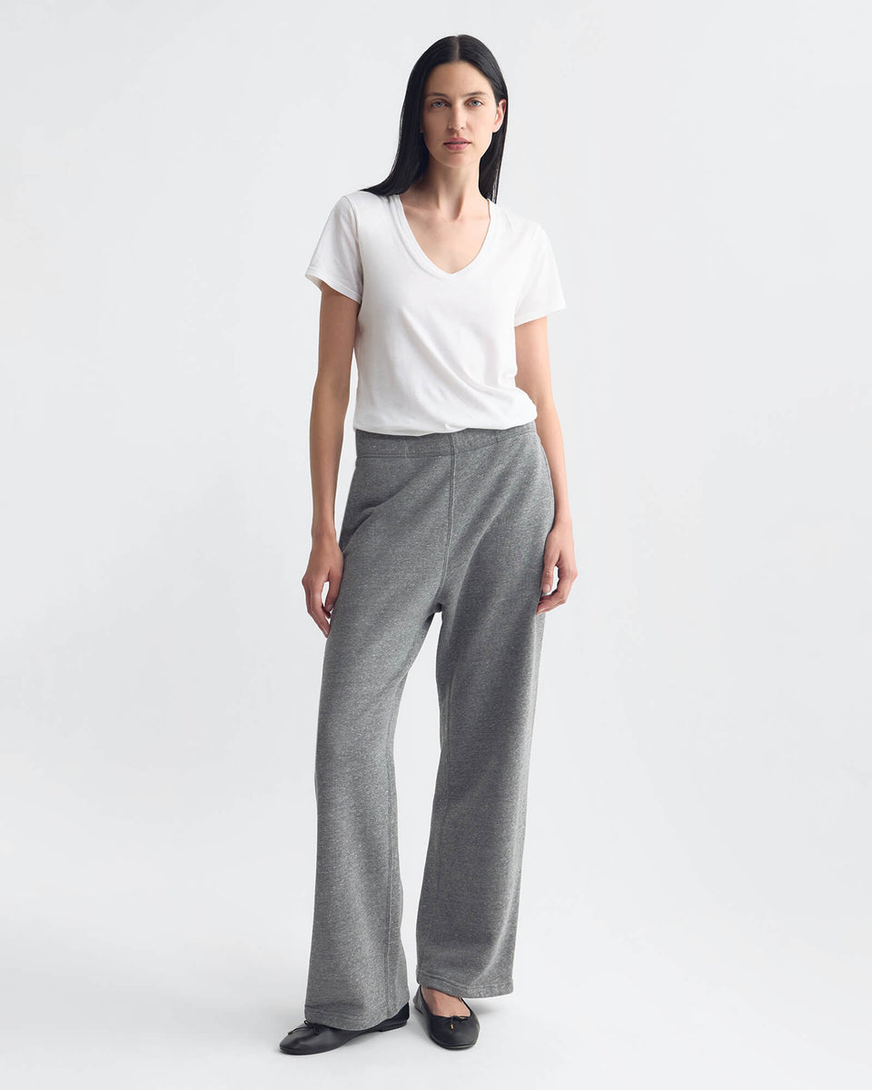 BEN SWEATPANT IN HEATHER GREY