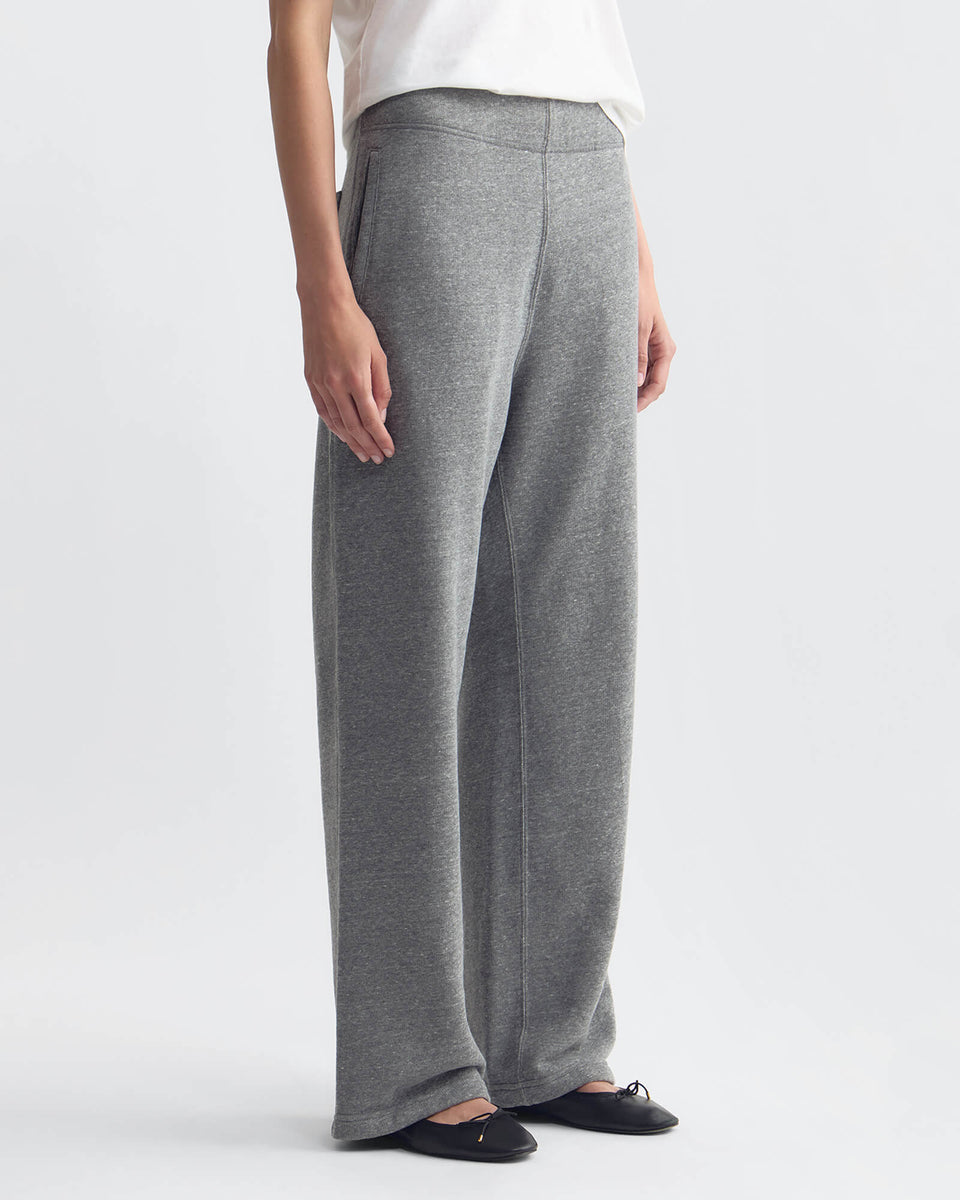BEN SWEATPANT IN HEATHER GREY