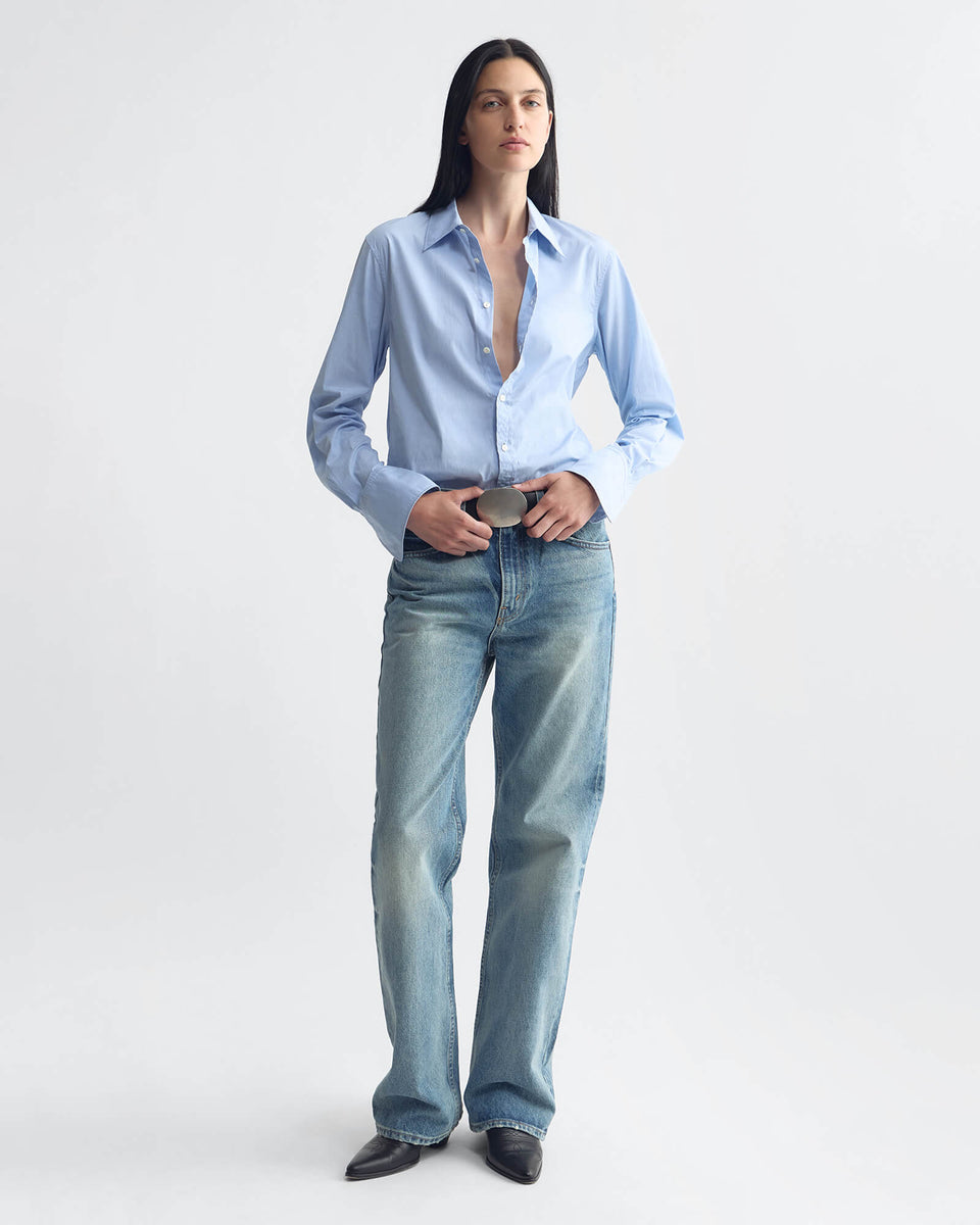 ZIGGY SHIRT IN LIGHT BLUE
