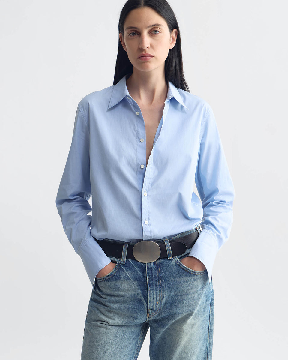 ZIGGY SHIRT IN LIGHT BLUE