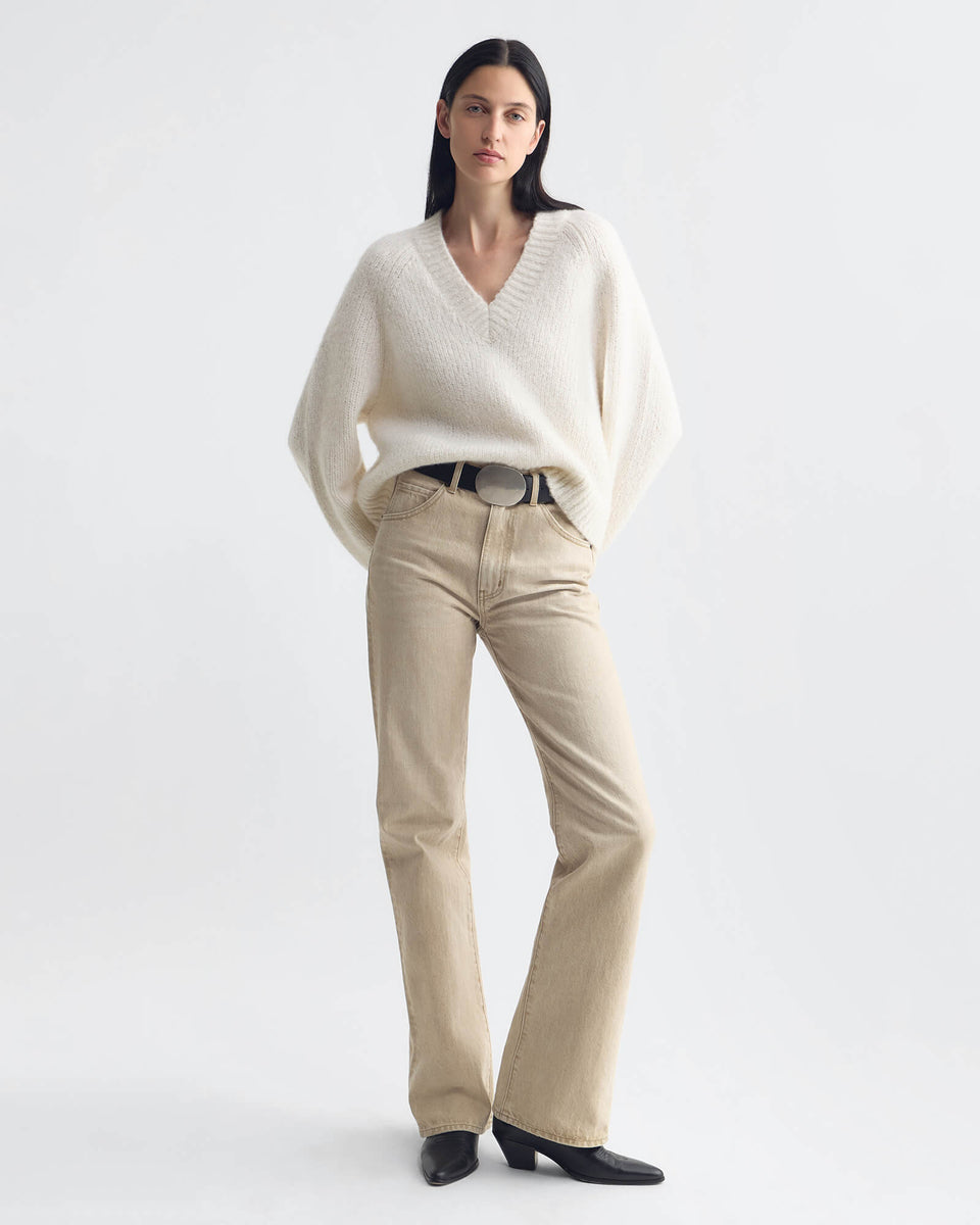 ISLEY SWEATER IN IVORY