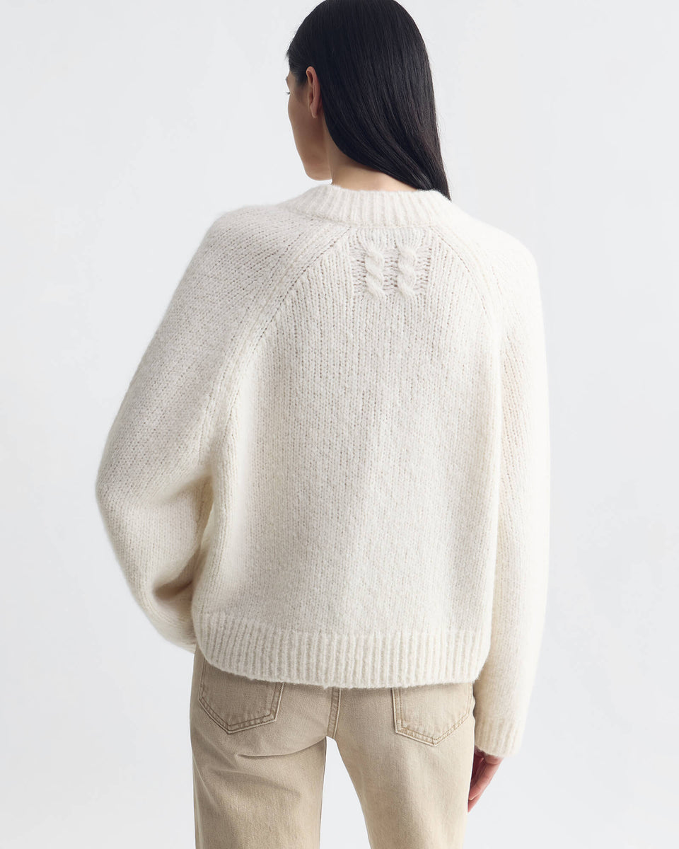 ISLEY SWEATER IN IVORY