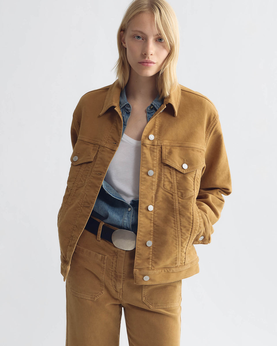 MARIAN JACKET IN BOURBON