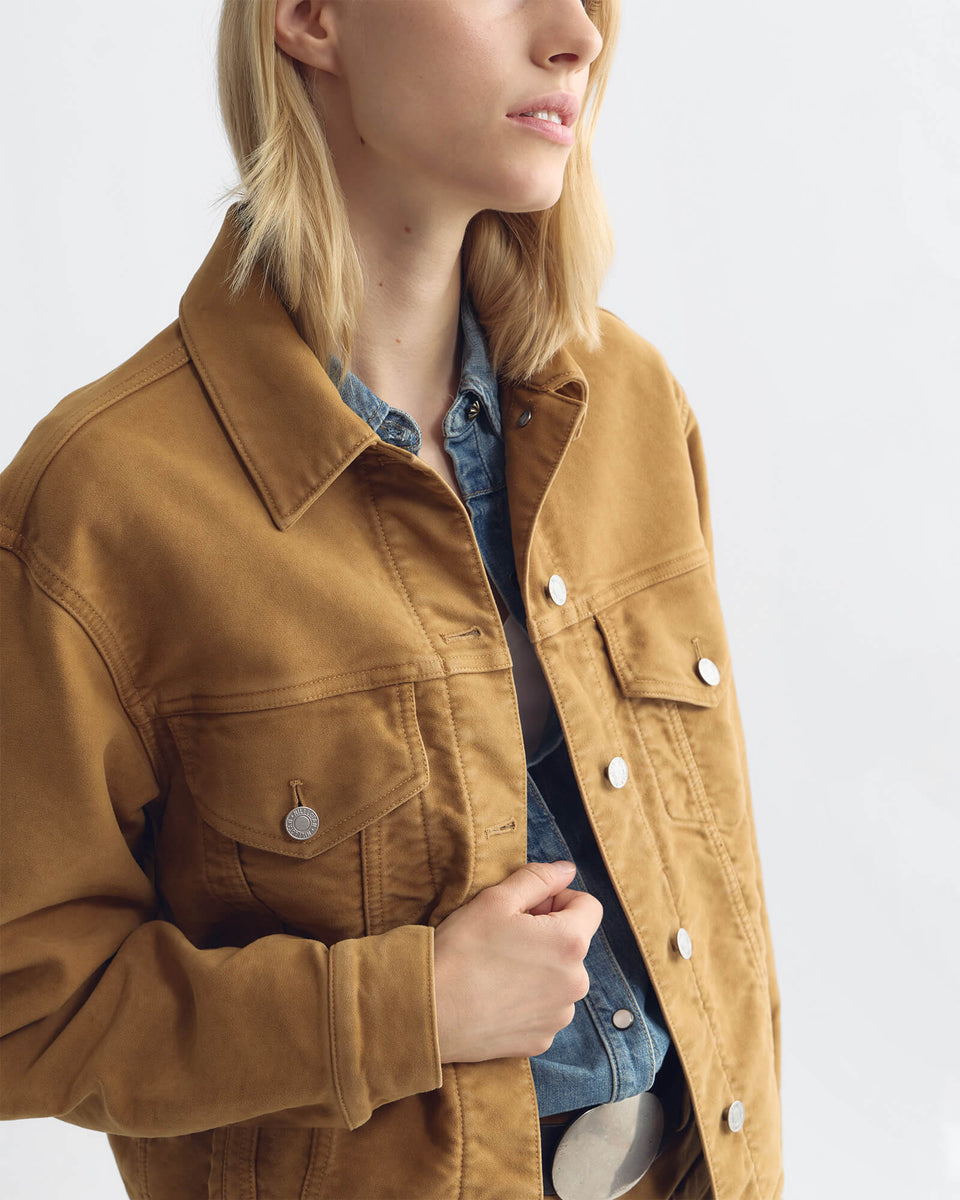 MARIAN JACKET IN BOURBON
