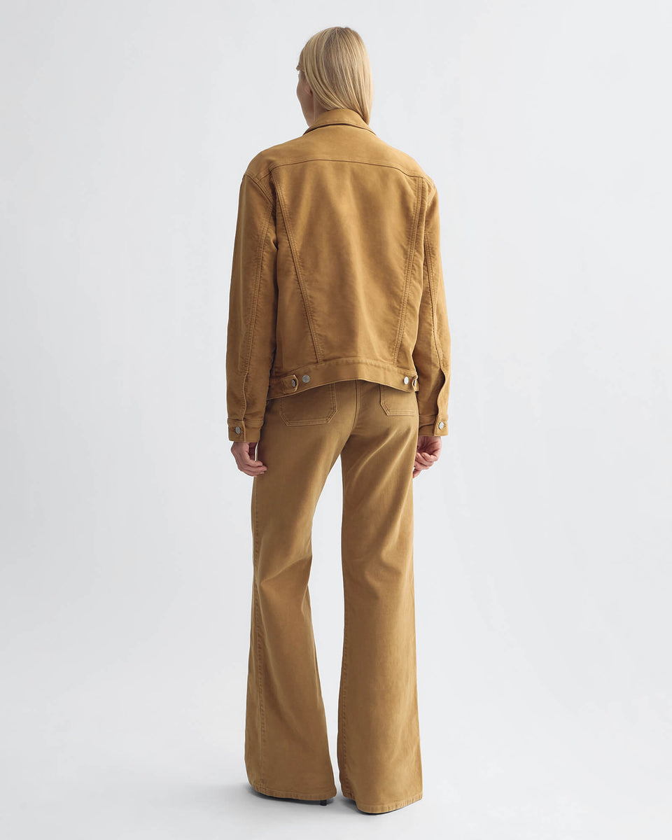 MARIAN JACKET IN BOURBON