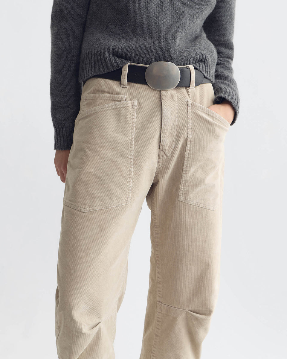 SHON CORDUROY PANT IN TRAVERTINE