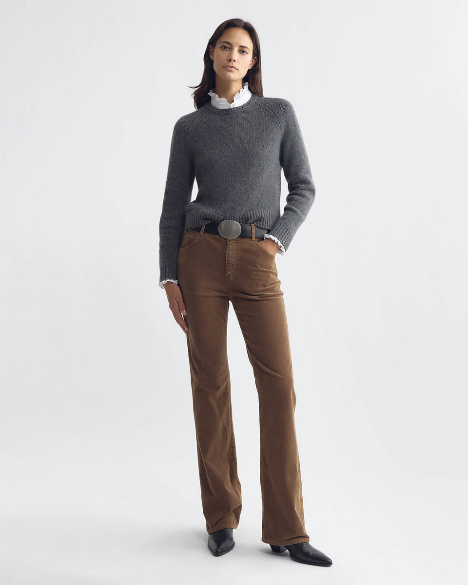 JOAN PANT IN HAZELNUT