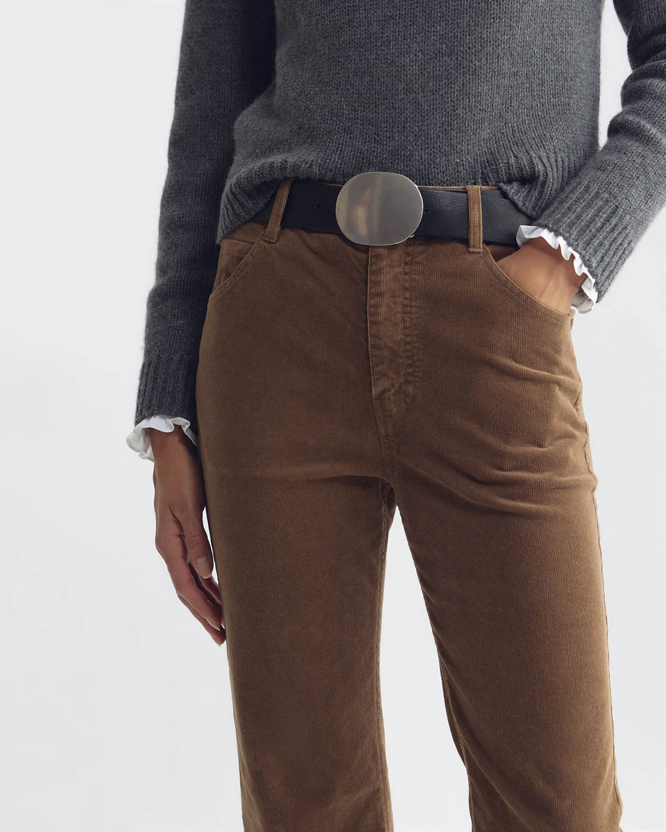 JOAN PANT IN HAZELNUT