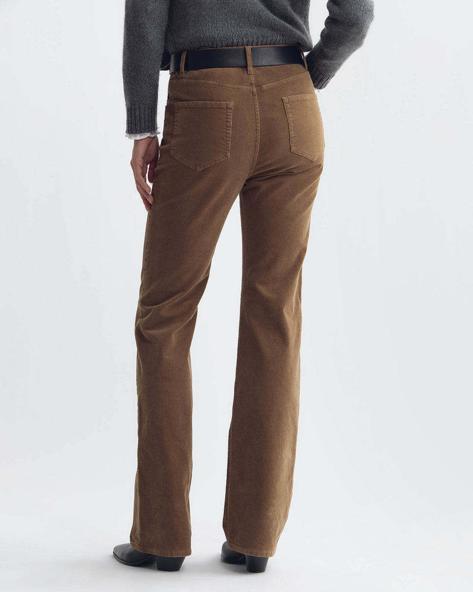 JOAN PANT IN HAZELNUT