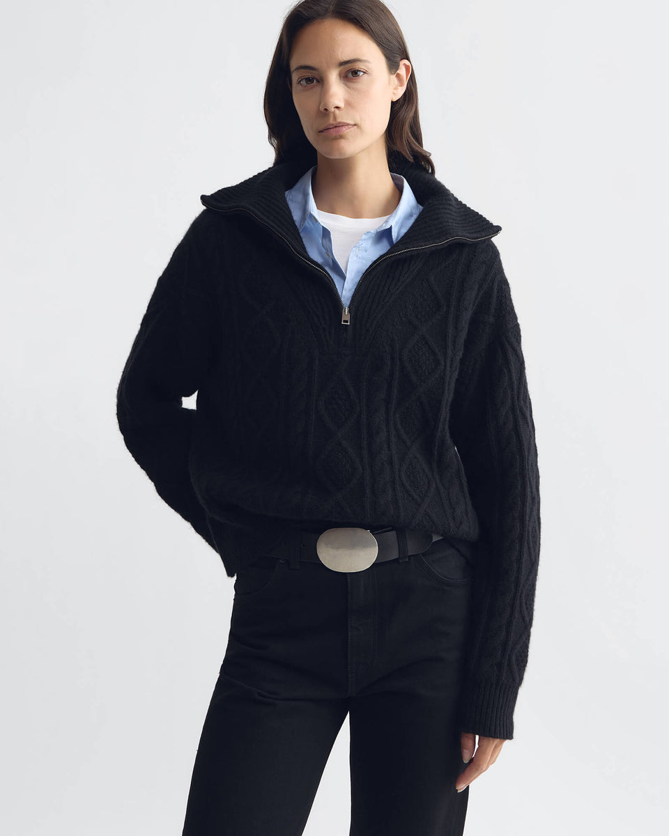JORI SWEATER IN BLACK