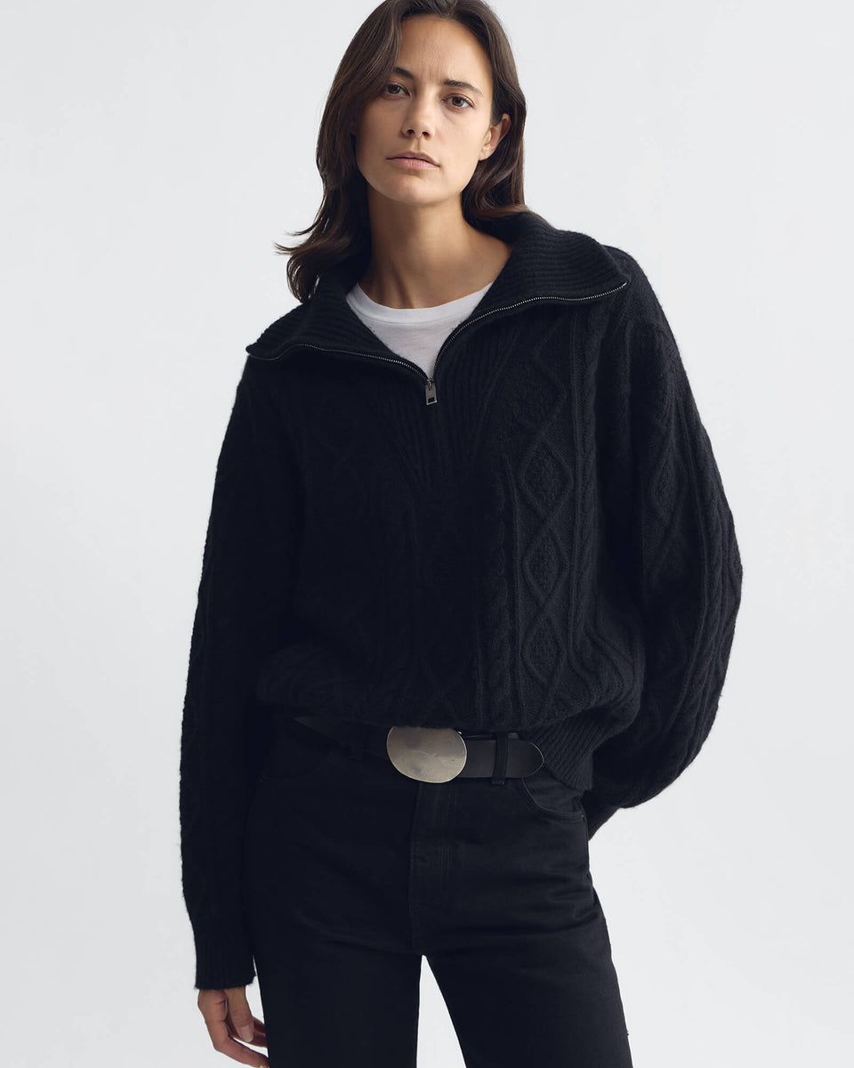 JORI SWEATER IN BLACK