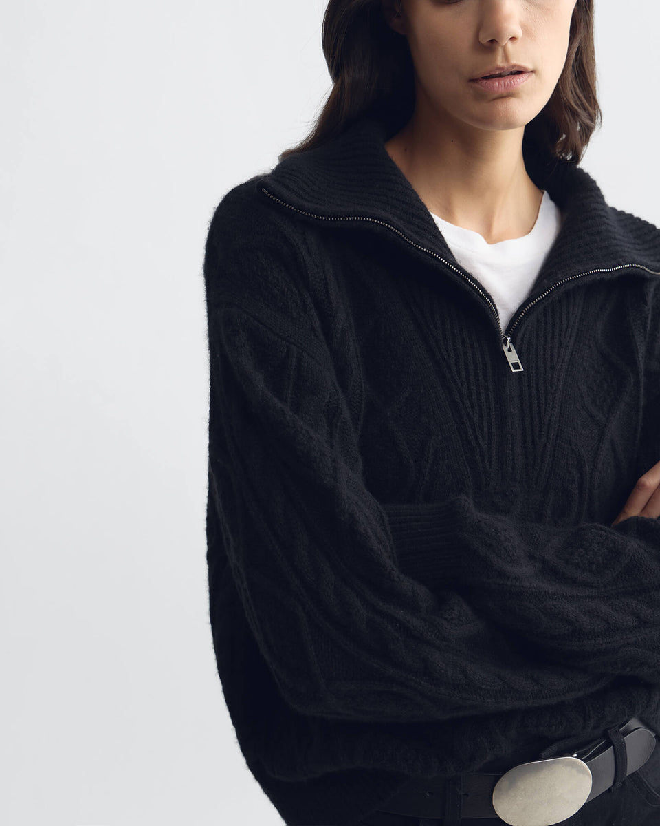 JORI SWEATER IN BLACK