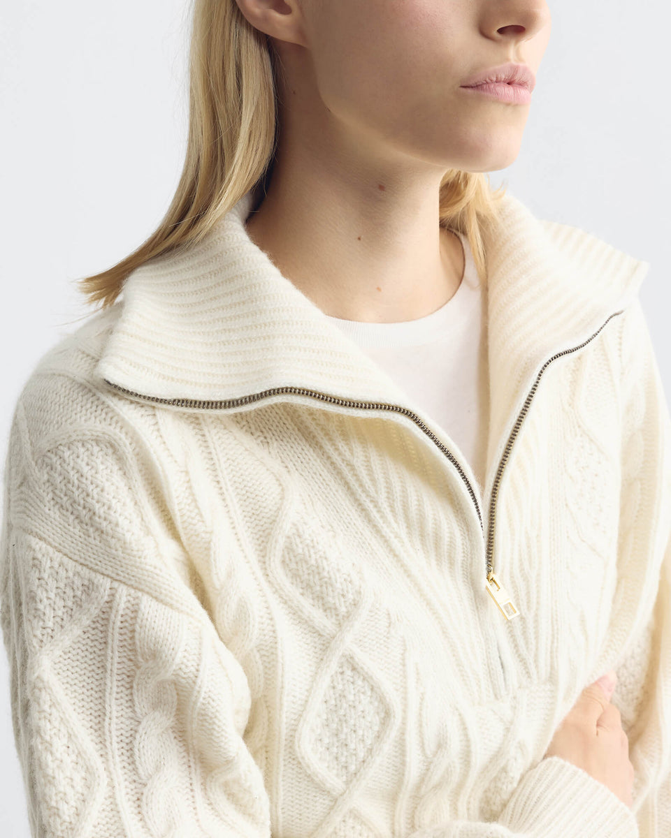 JORI SWEATER IN IVORY