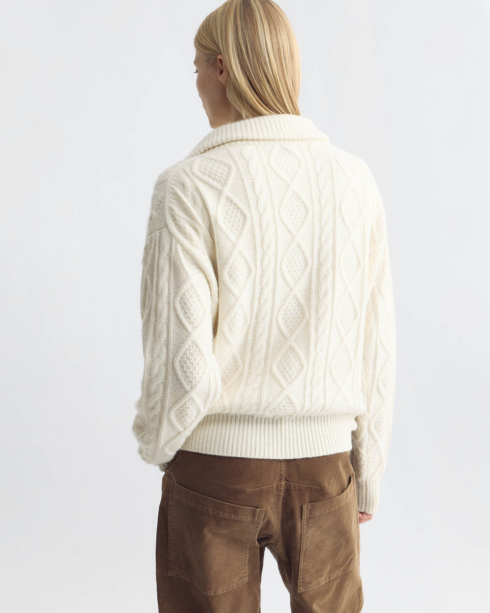 JORI SWEATER IN IVORY