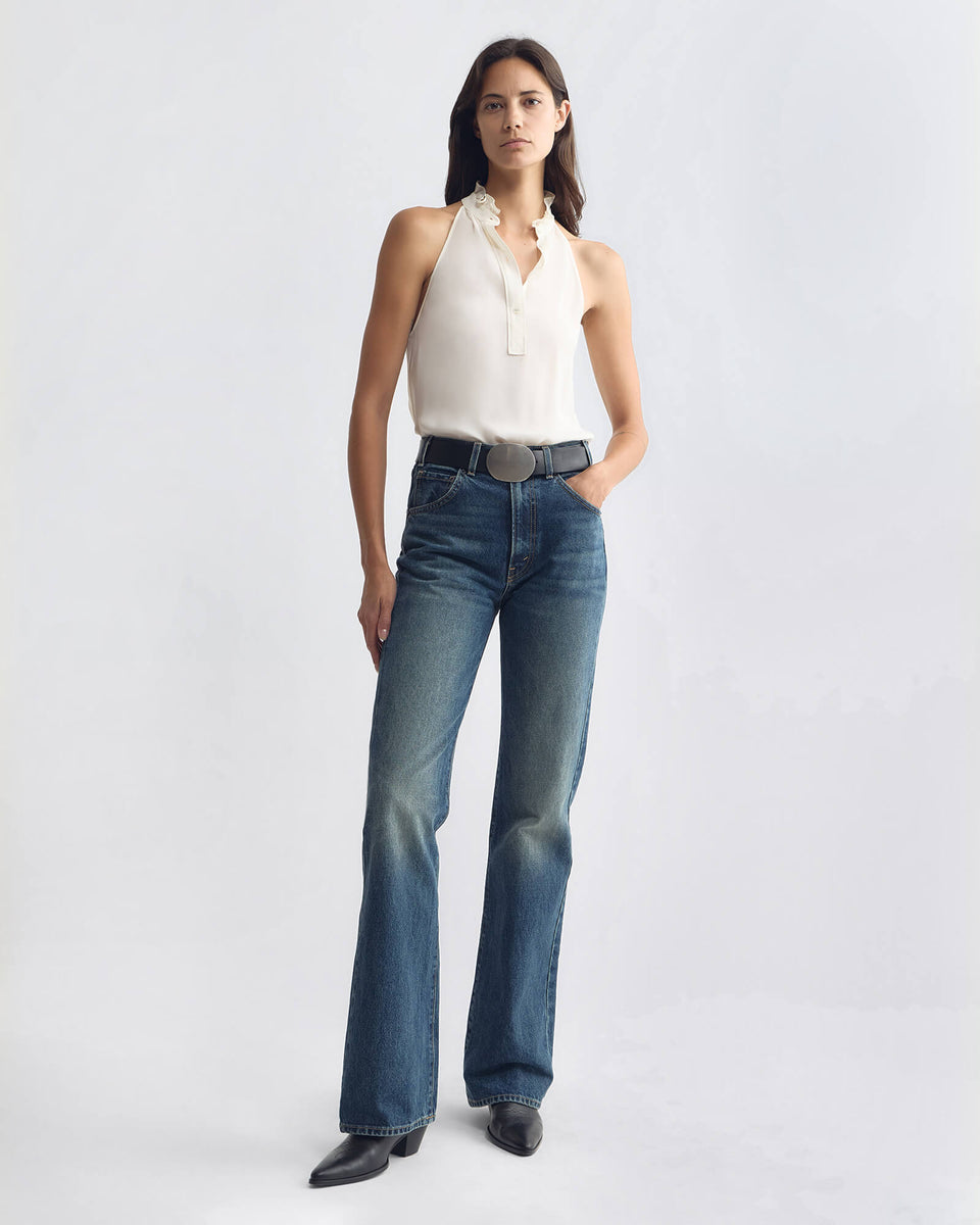 DANIELLA TOP IN IVORY