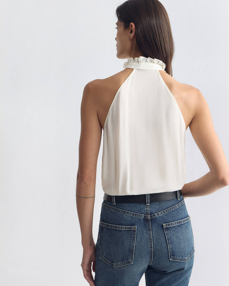 DANIELLA TOP IN IVORY