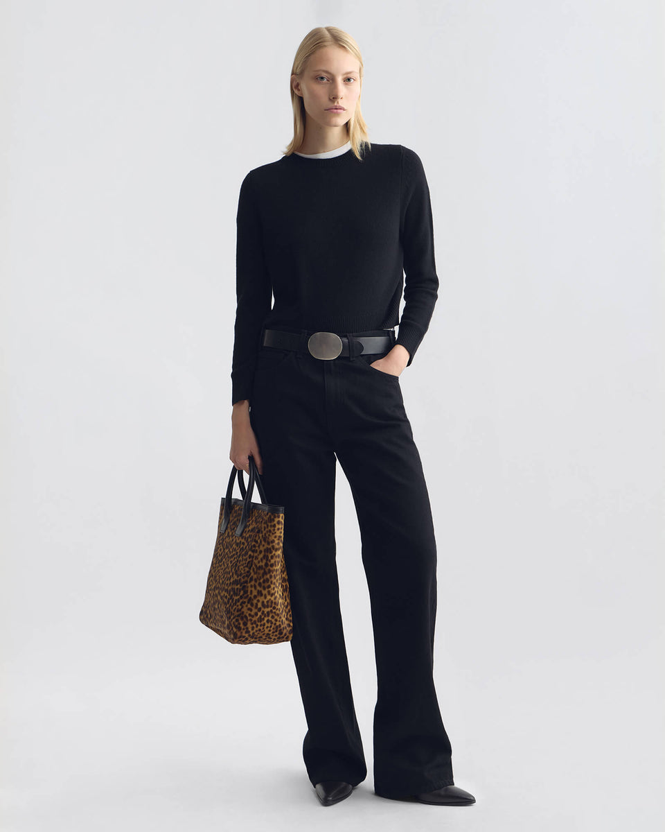 FREDDIE BAG IN BROWN LEOPARD PRINT