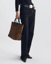 FREDDIE BAG IN BROWN LEOPARD PRINT