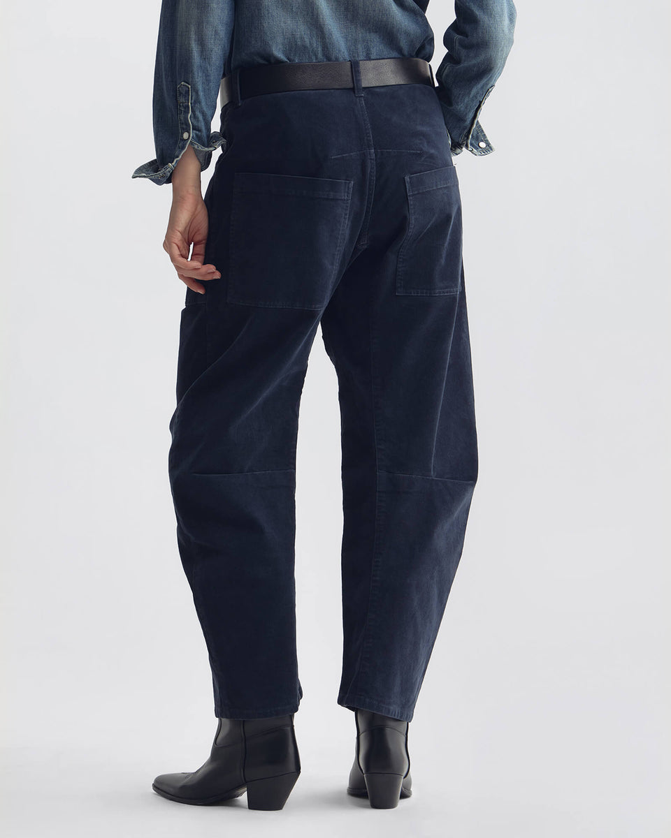 SHON CORDUROY PANT IN SERVICE BLUE