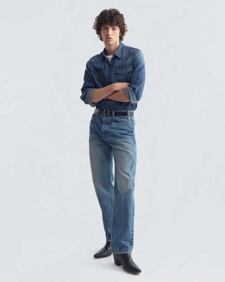 TRAVIS DENIM SHIRT IN TRAVIS DENIM SHIRT