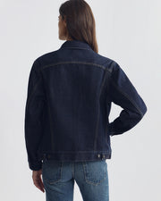 MARIAN DENIM JACKET IN INDIGO RINSE